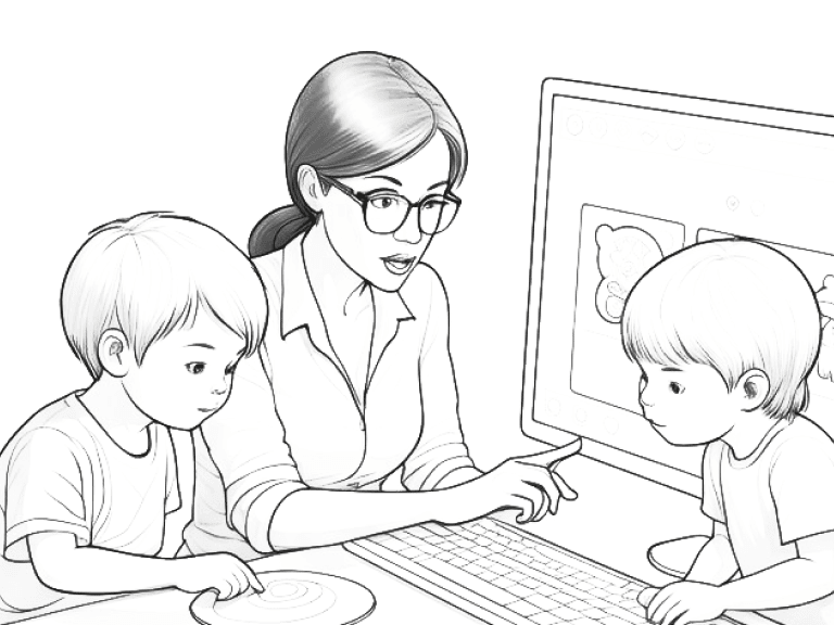 Coloriage en ligne pour l’éducation